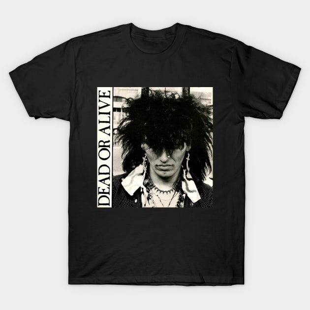 Dead Or Alive Pete Burns 1980 T-Shirt by Pop Fan Shop